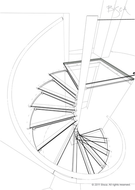 Spiral Staircase, Bisca