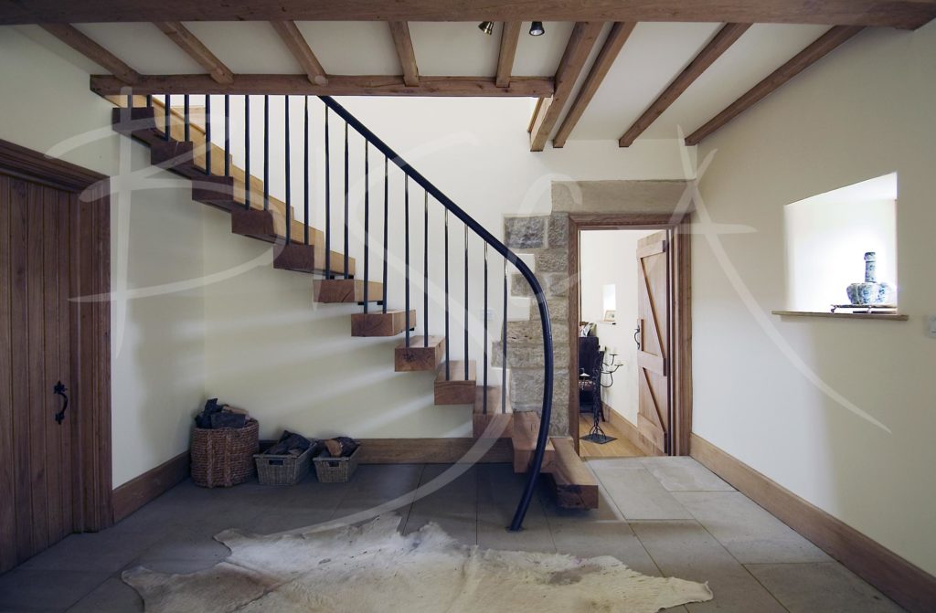 1801 - Bisca bespoke barn staircase design