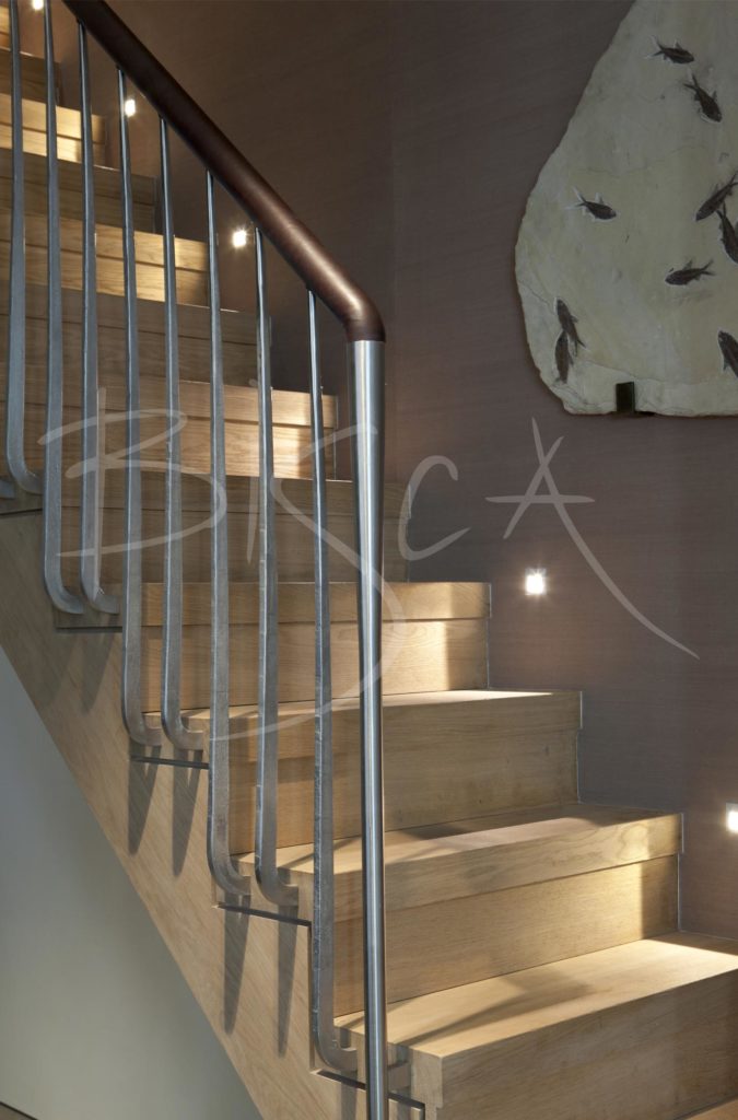 3079 - Bisca basement staircase design London