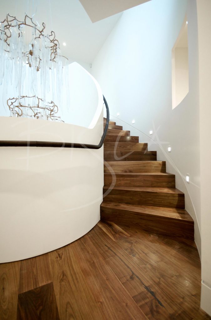 3089 - Bisca Bespoke Helical Stairs London