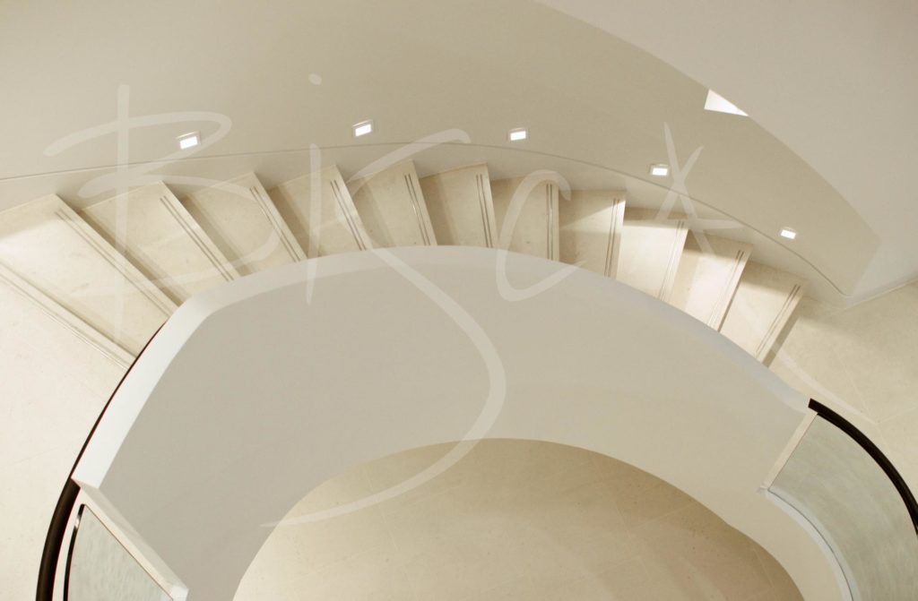 3089 - Bisca Bespoke Helical Stairs London