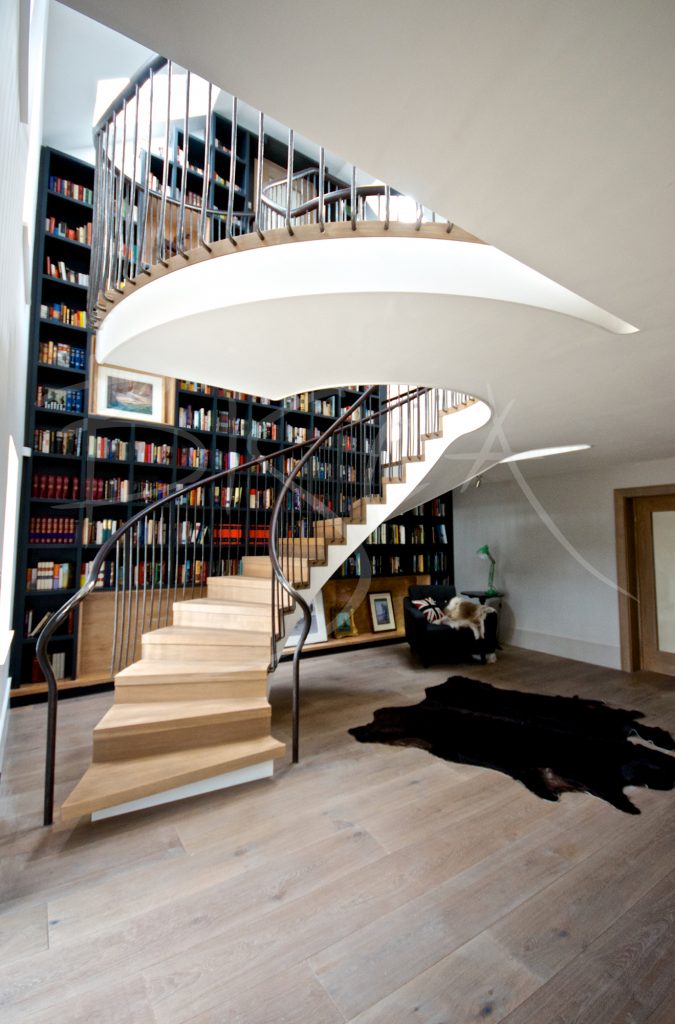 3196 - Bisca helical stair design Yorkshire