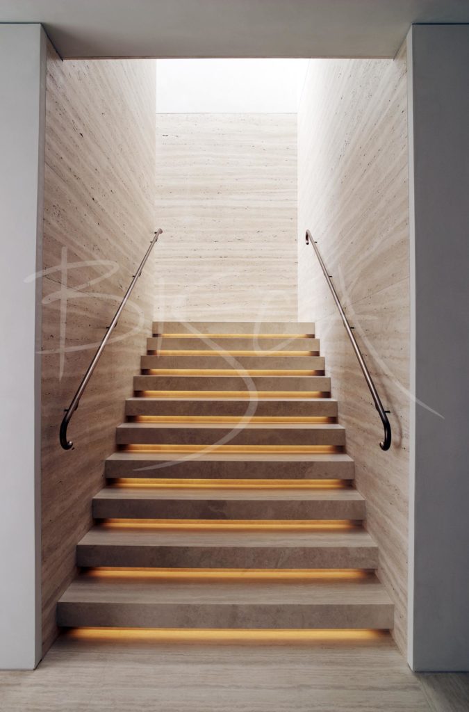 3329 - Bisca bronze handrail design london
