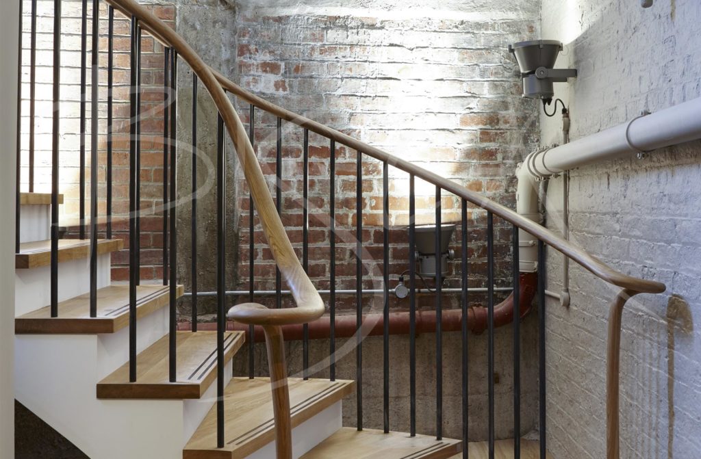 4339 - Bisca Industrial Style Staircase Design York