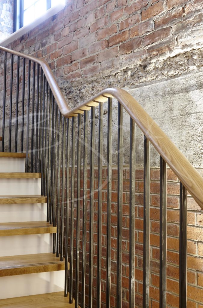 4339 - Bisca Industrial Style Staircase Design York