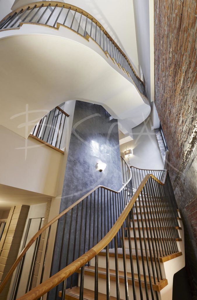 4339 - Bisca Industrial Style Staircase Design York