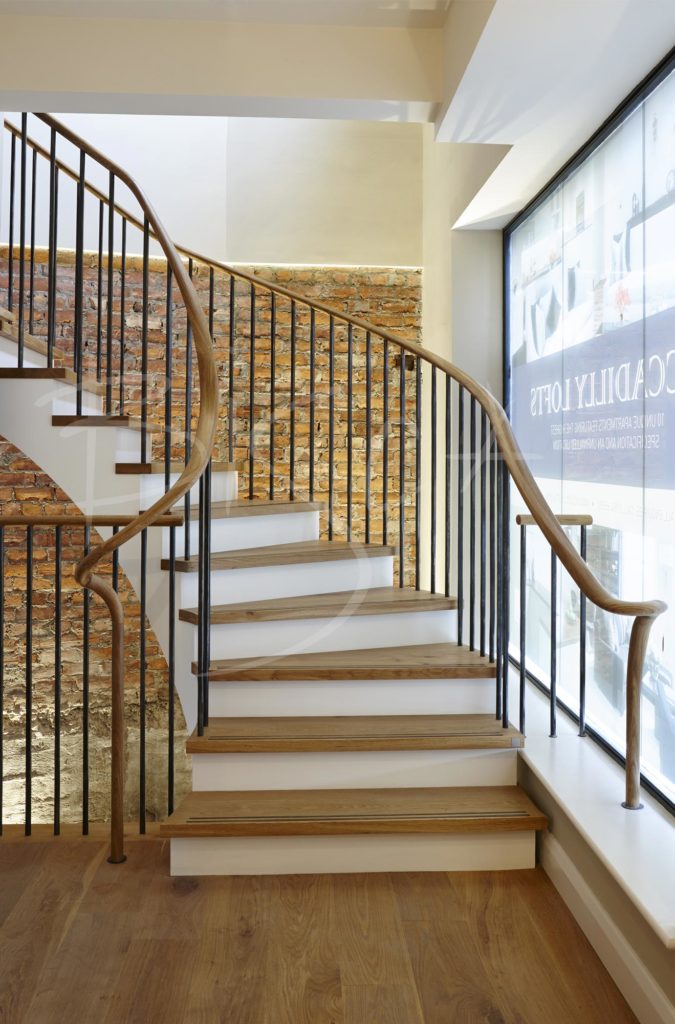 4339 - Bisca Industrial Style Staircase Design York