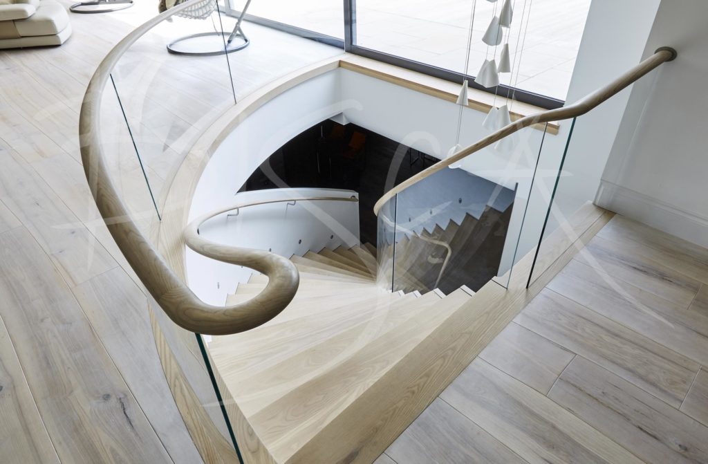 4389 - Bisca Basement helical Staircase York
