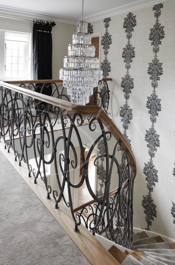 4472 Bisca Wrought Iron Balustrade Cheshire