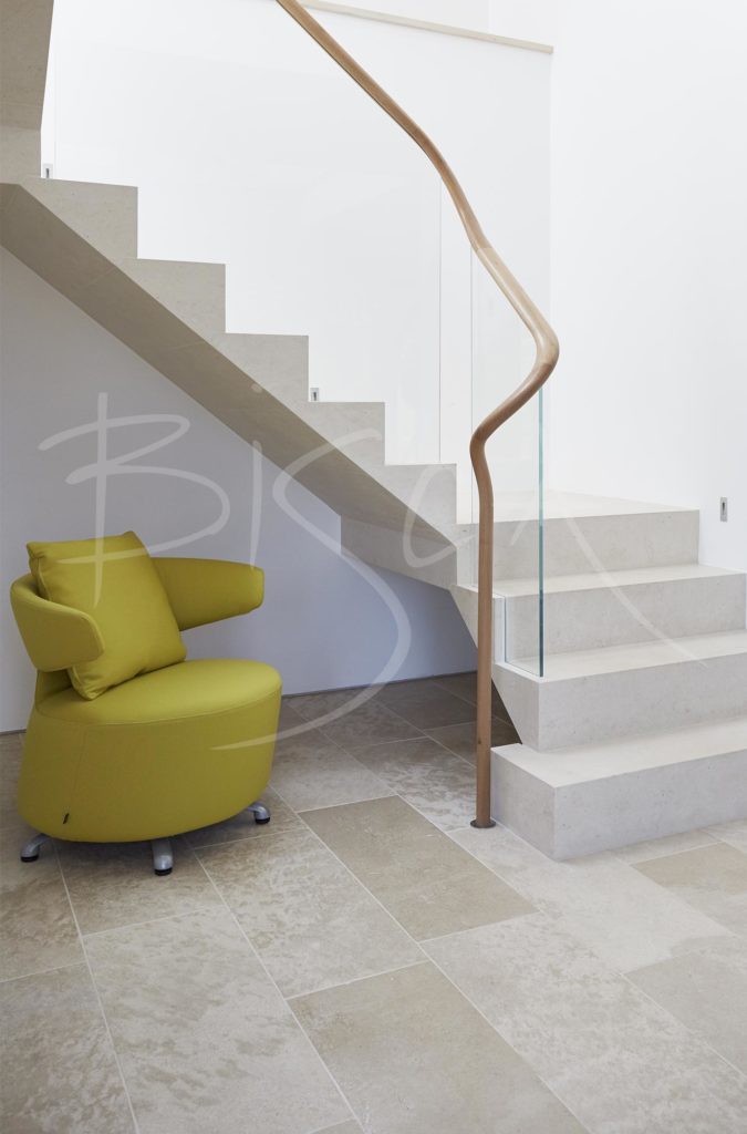4567 - Bisca Stone Staircases Contemporary Barn Conversion