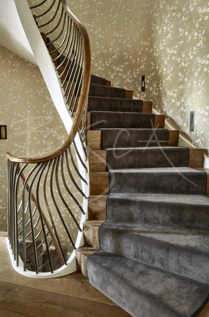 4603 - Bisca Art Nouveau Inspired Staircase Design