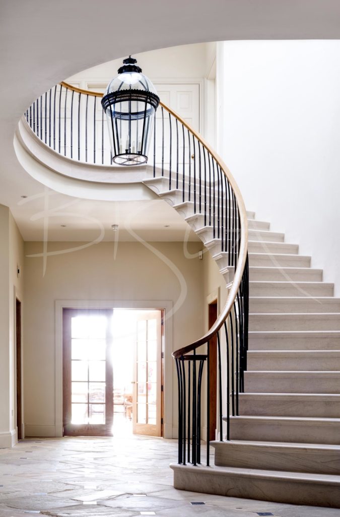 Stone Cantilever Country House Stair - York