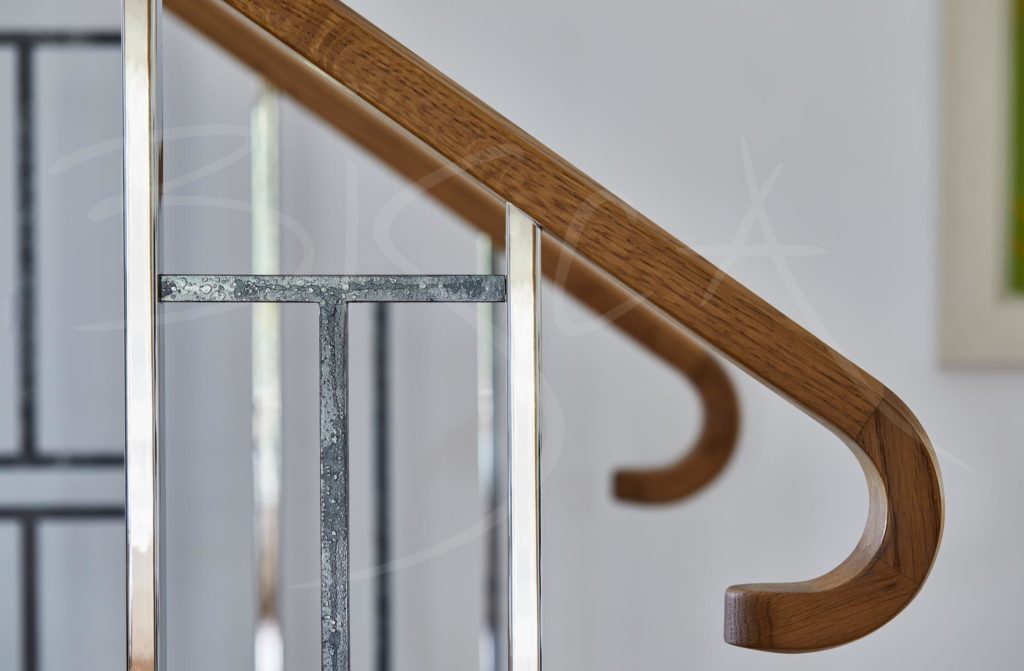 art deco inspired balustrade