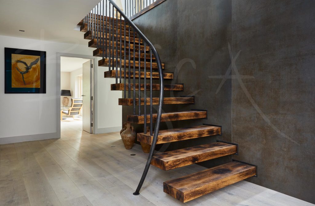 character oak staircase