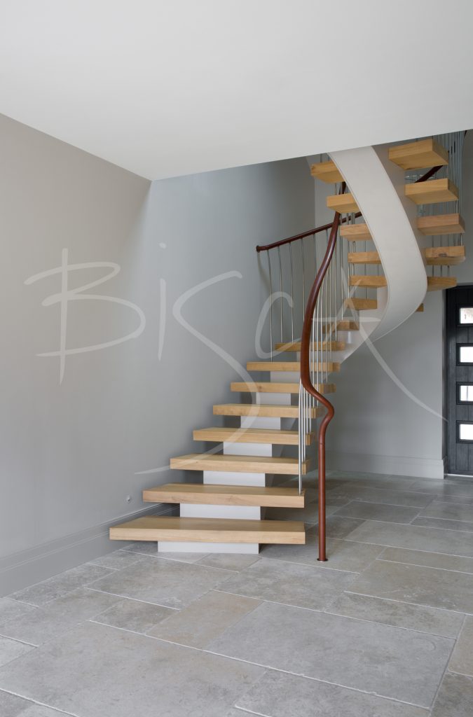 helical staircase design