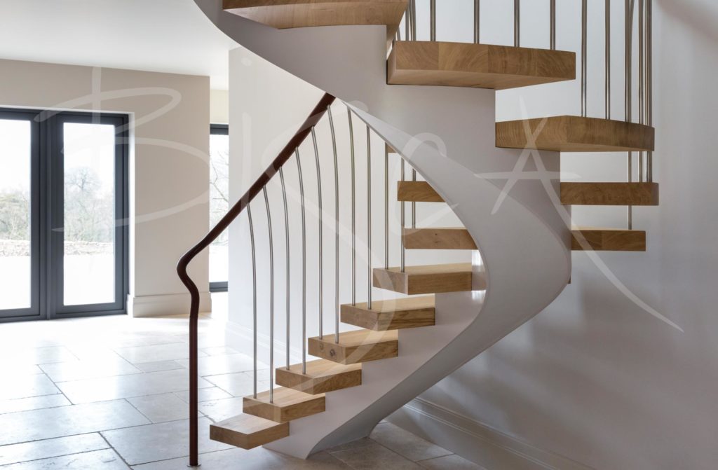 feature helical staircase