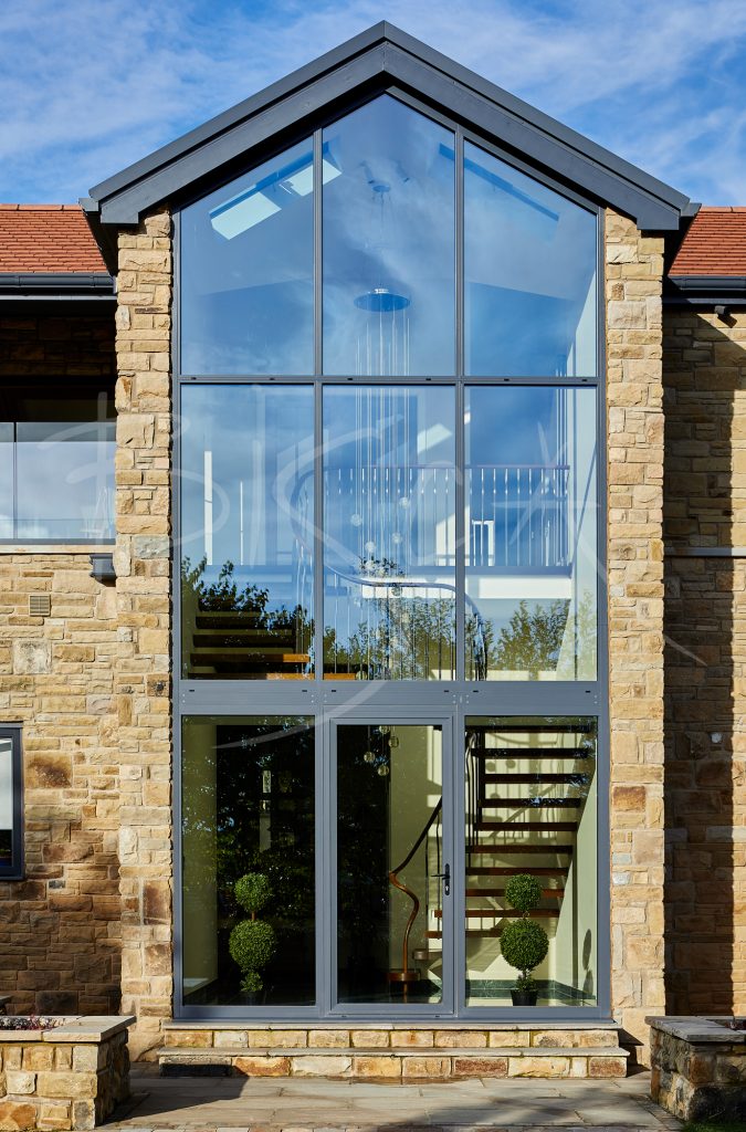 Cantilevered Sapele Stairs with Open Treads Yorkshire