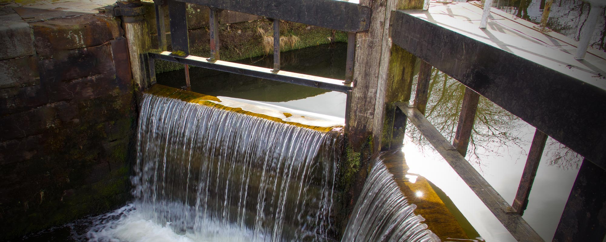 lock gates recycled by Bisca