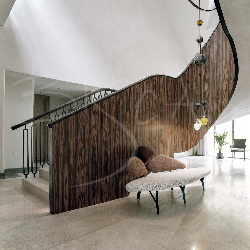 bisca veneer staircase veneered stairs