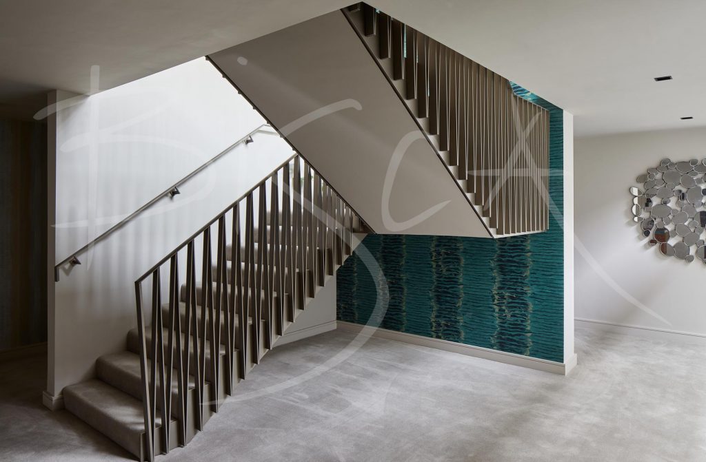 Cut String Staircase Balustrade