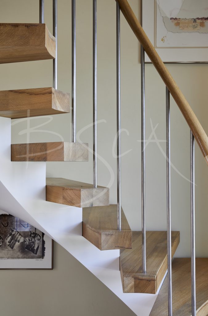 Vodka Oak Staircase Balustrade