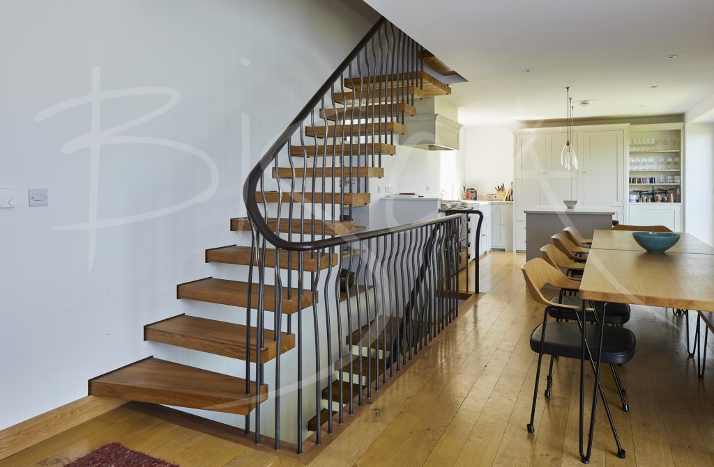 Reclaimed Oak Staircase