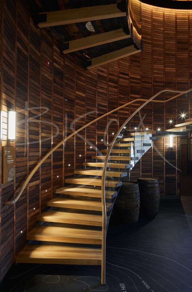 Floating Oak Staircase Treads