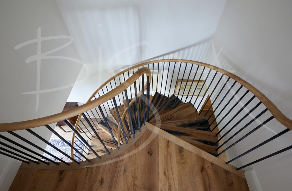 Recycled-Timber-Staircase,-Northumberland-1