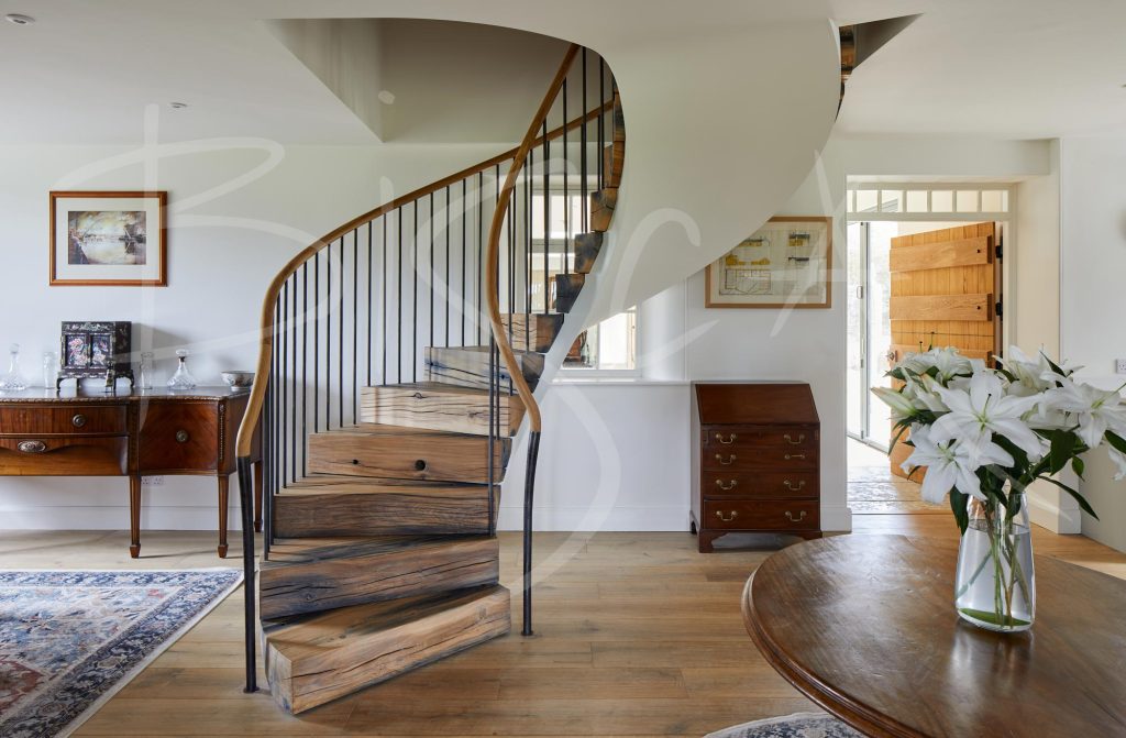 Recycled-Timber-Staircase,-Northumberland-5