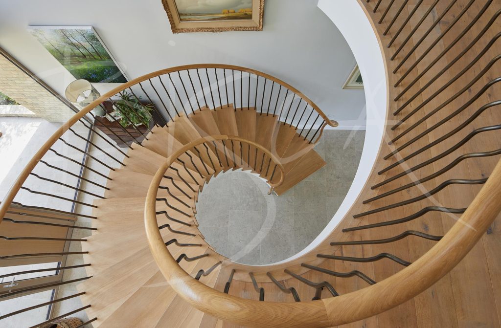 Modern Statement Staircase Spiralling