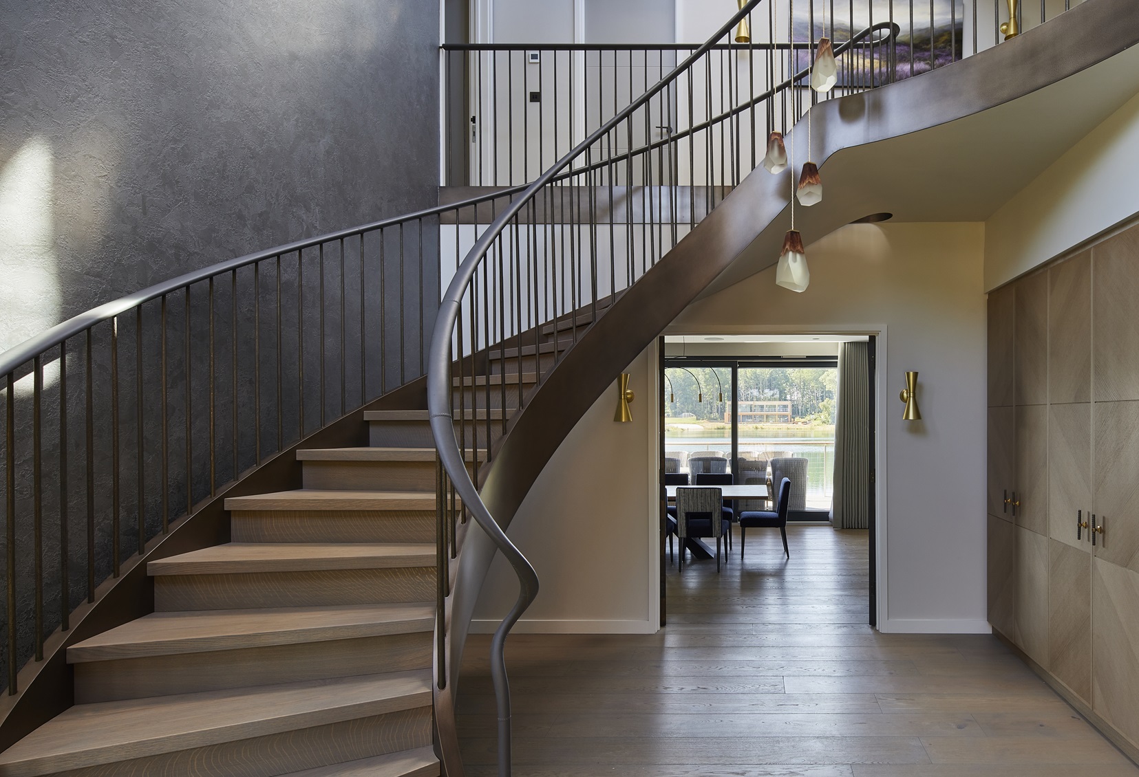 Bespoke Floating Staircase Balustrade