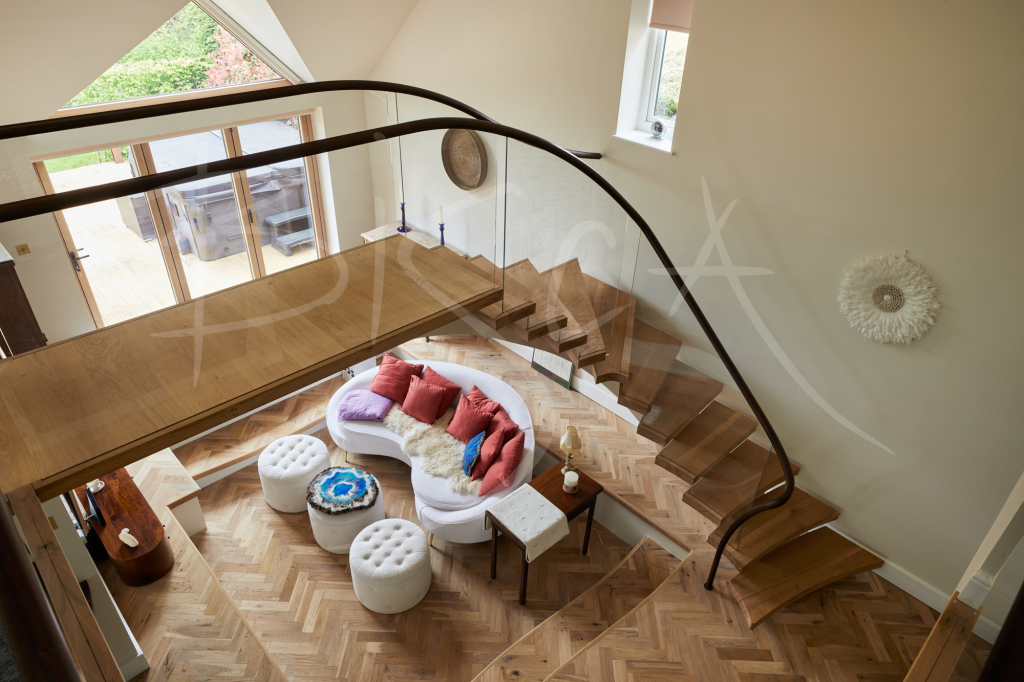 Aerial View of Glass Balustrade, 9365