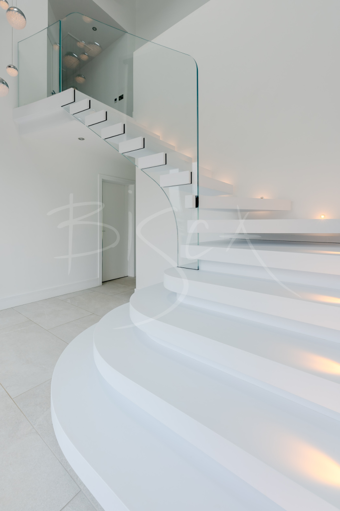 Glass Staircase, Cumbria, Bespoke Design, 9601 Glass Staircase, Cumbria, Bespoke Design, 9601
